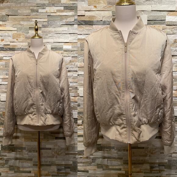 Lululemon 12 Non-Stop Bomber Jacket | Reversible Tan, Champagne Bronze, Sold Out - Picture 2 of 10